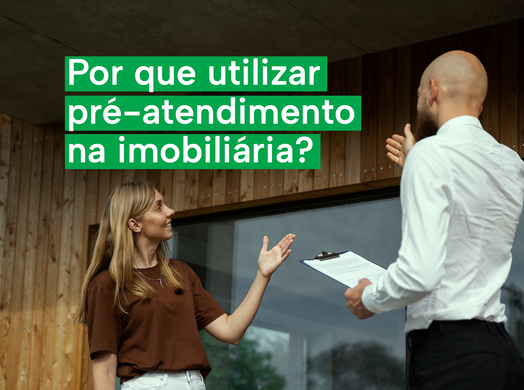 imagem Pré-atendimento na imobiliária: por que utilizar?