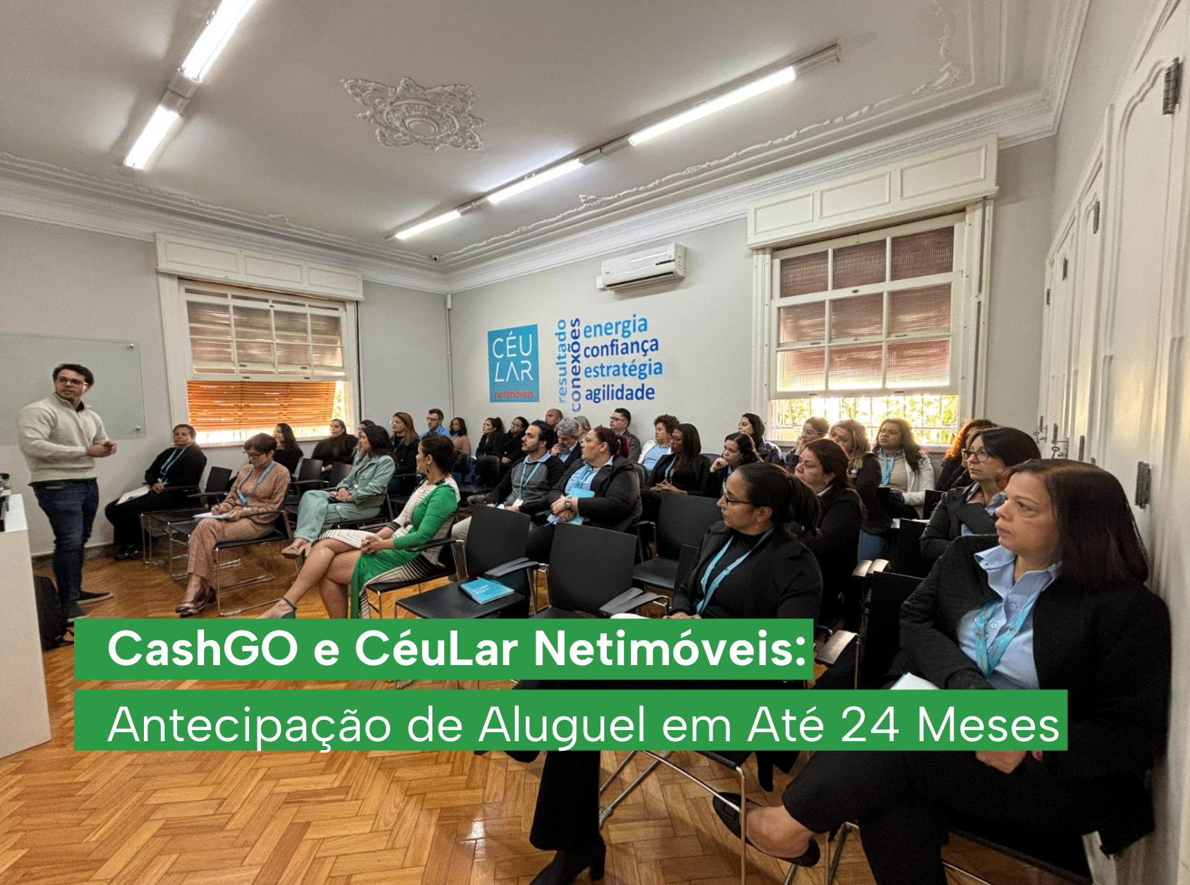 imagem CashGO e CéuLar Netimóveis: Antecipação de Aluguel em Até 24 Meses