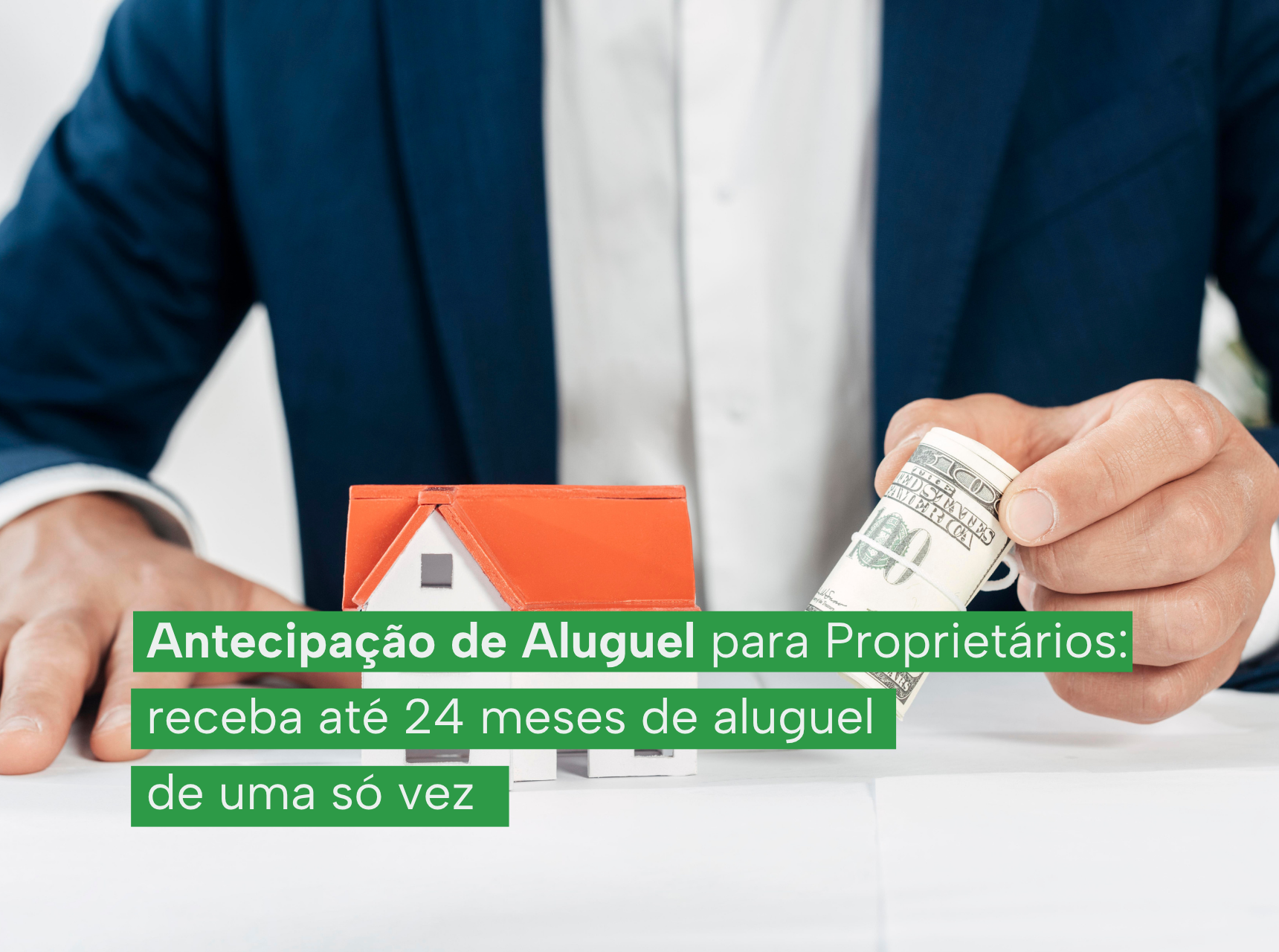 imagem Antecipação de Aluguel para Proprietários: receba até 24 meses de aluguel de uma só vez